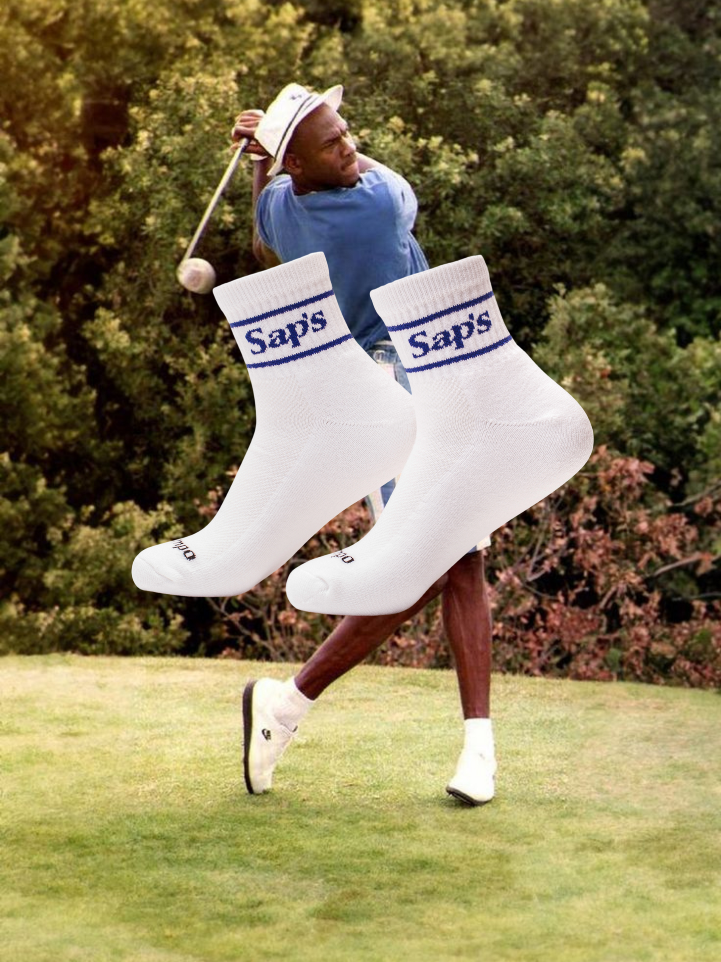 Sap's x Del Campo Golf Socks (Blue)